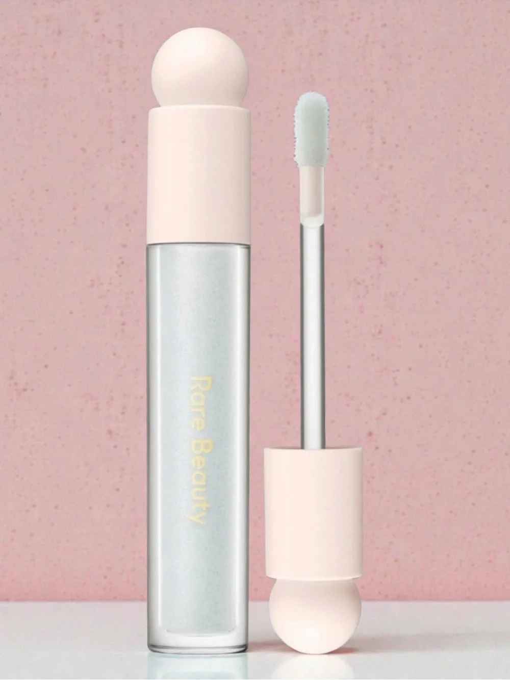 Rare Beauty Positive Light Luminizing Lip Gloss “Persuasive” Icy Blue Shimmer